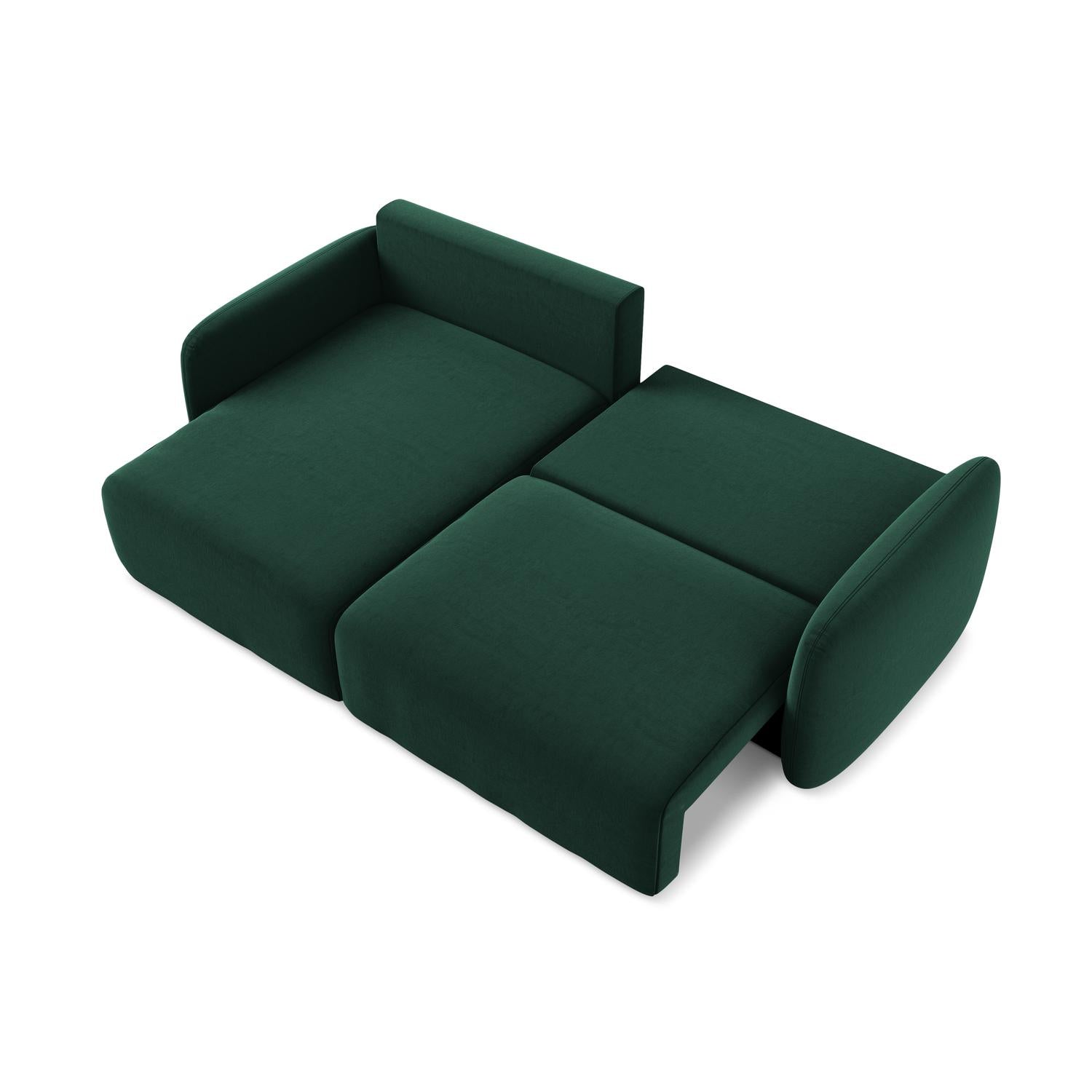 Bluvel - Fabb - Butelkowa zieleń / Lewy