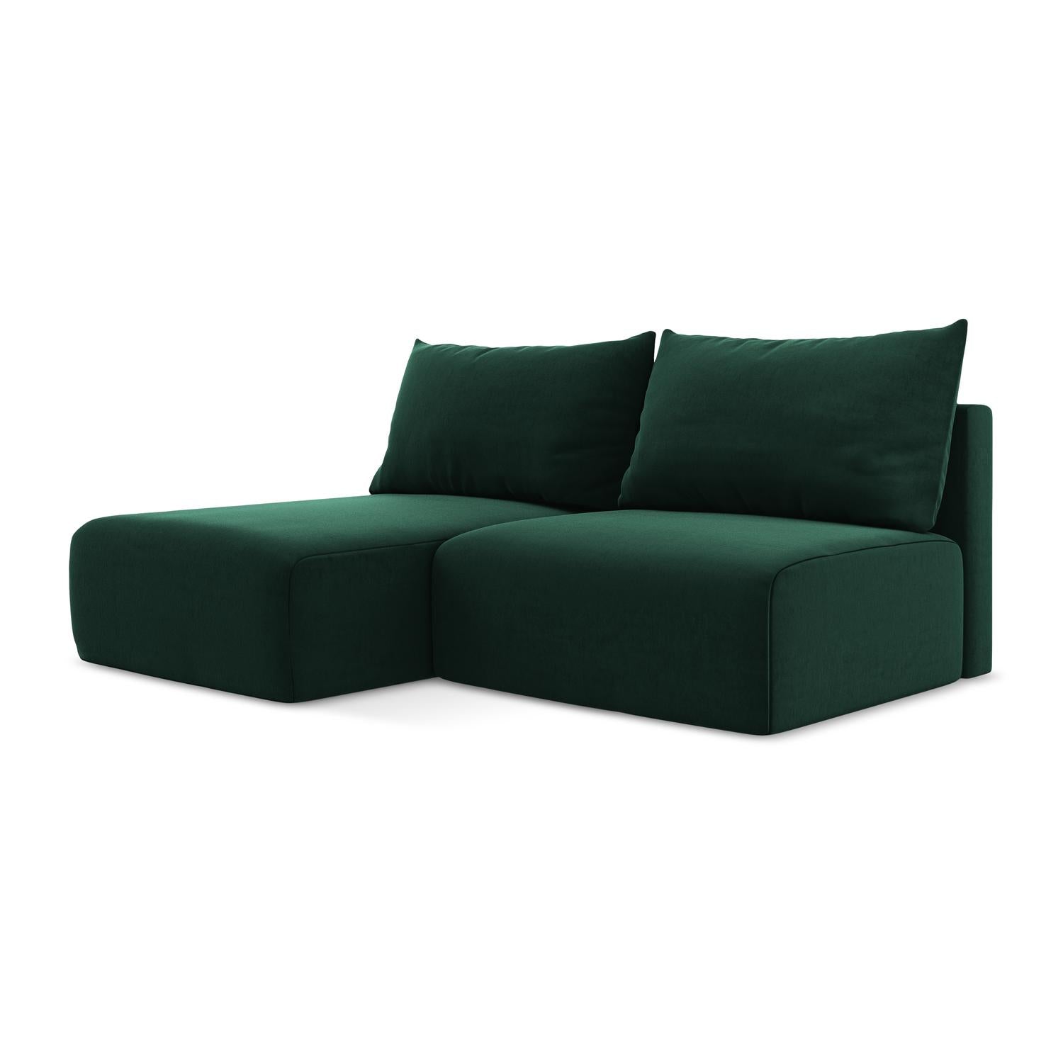 Bluvel - Fabb - Butelkowa zieleń / Lewy