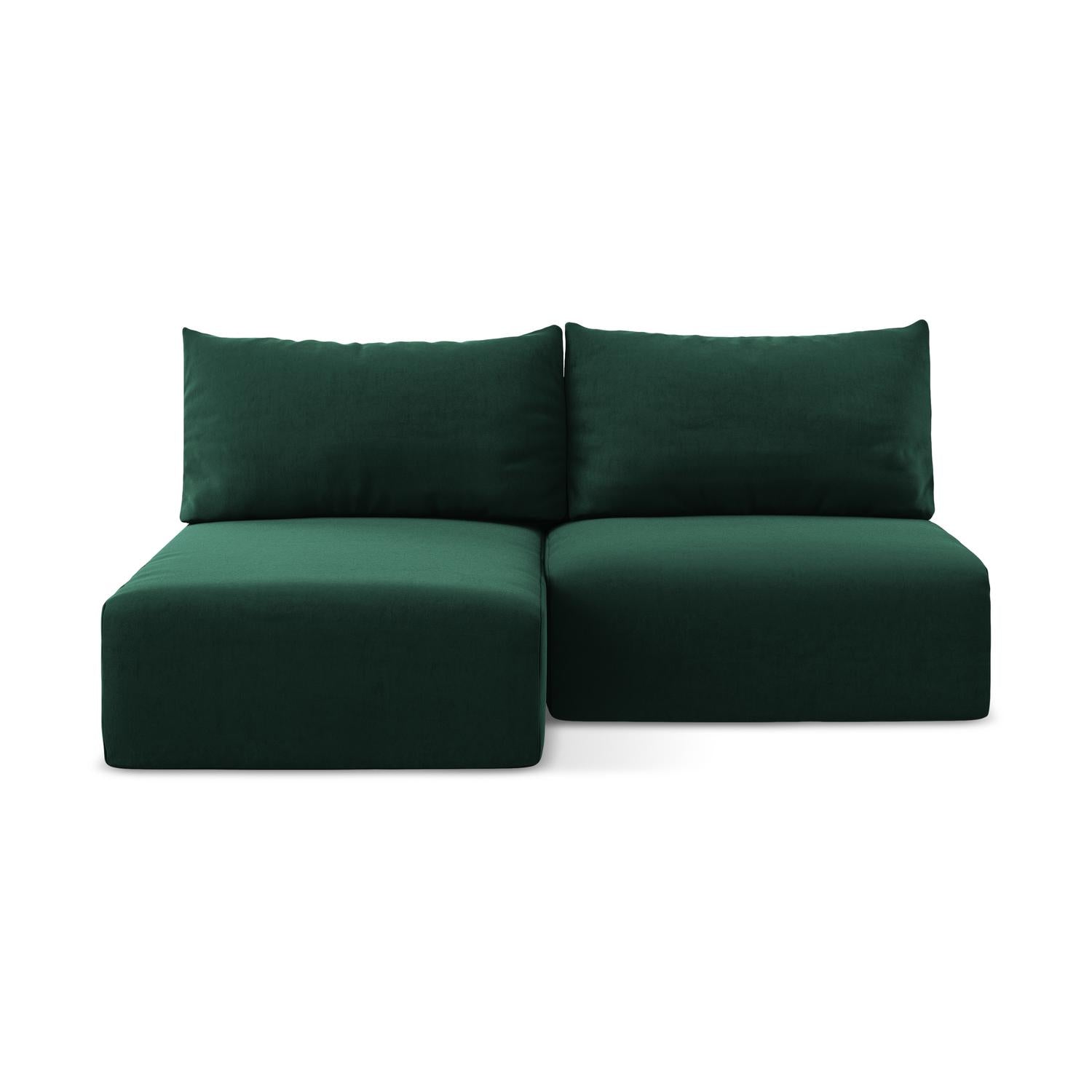 Bluvel - Fabb - Butelkowa zieleń / Lewy