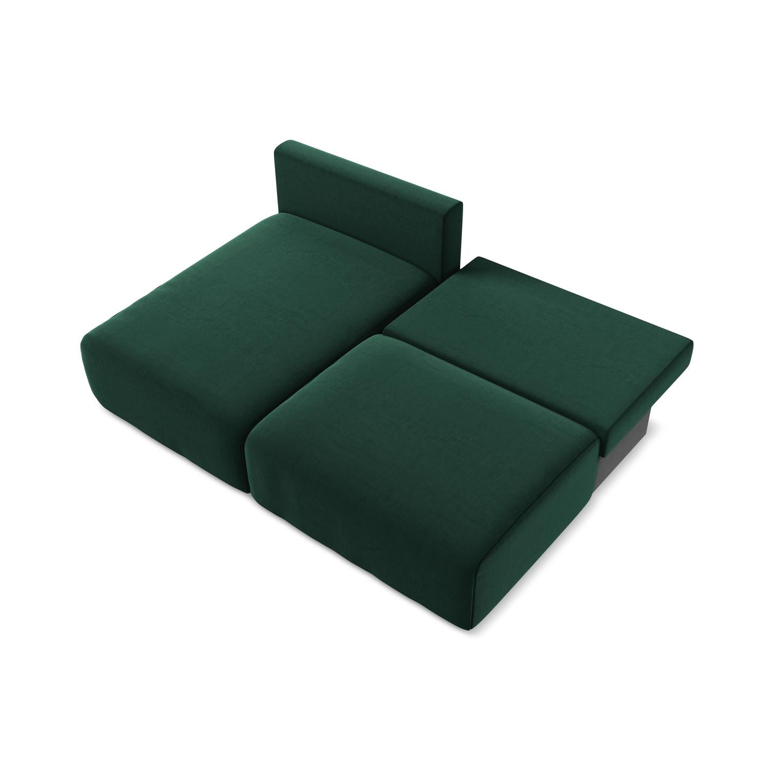 Bluvel - Fabb - Butelkowa zieleń / Lewy