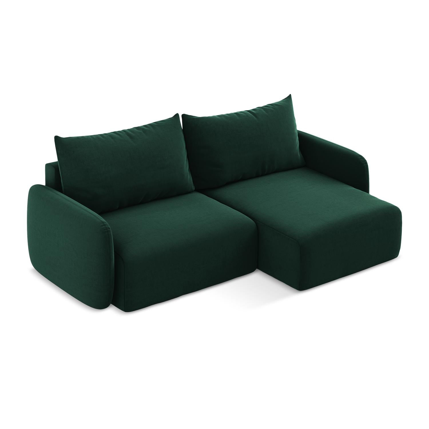 Bluvel - Fabb - Butelkowa zieleń / Prawy