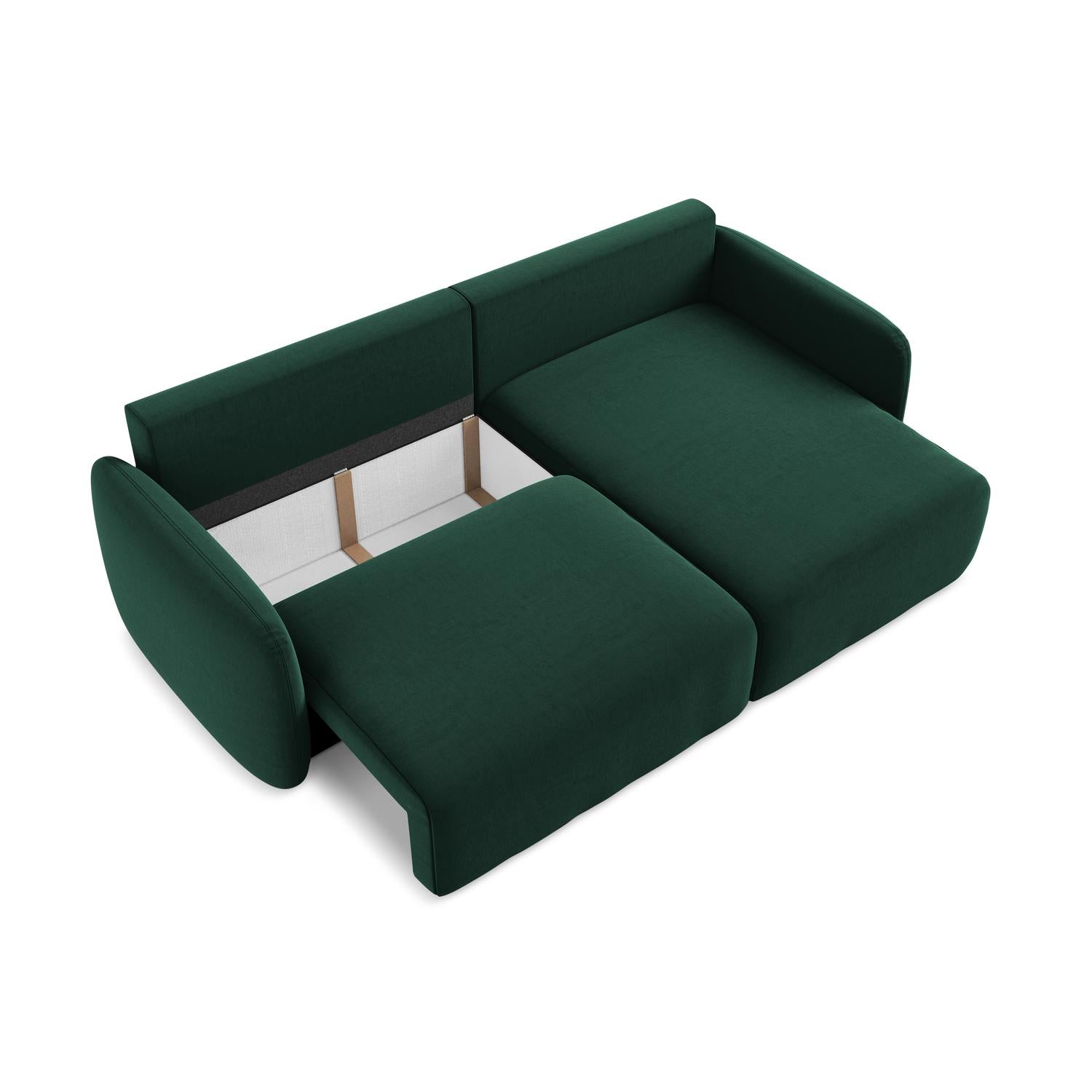 Bluvel - Fabb - Butelkowa zieleń / Prawy