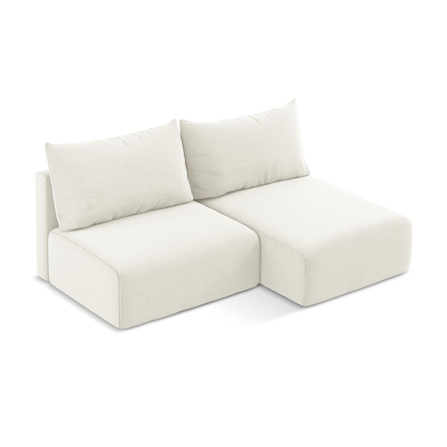 Bluvel - Fabb - Jasny beż / Prawy