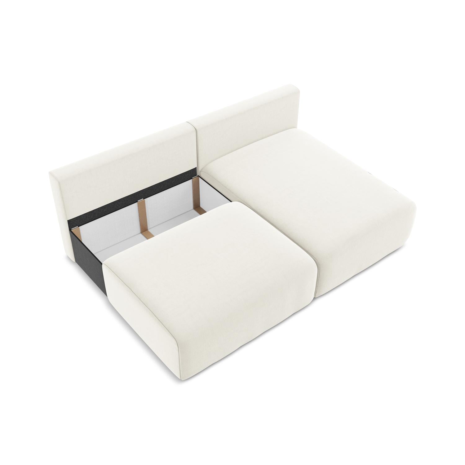 Bluvel - Fabb - Jasny beż / Prawy