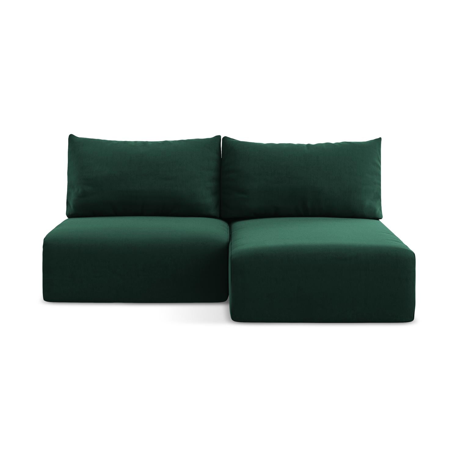 Bluvel - Fabb - Butelkowa zieleń / Prawy