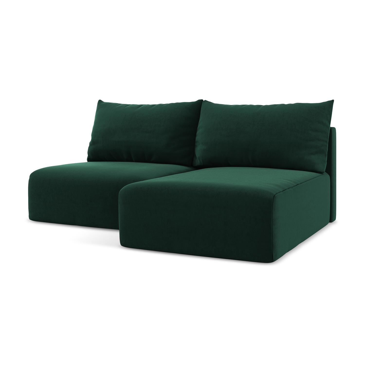 Bluvel - Fabb - Butelkowa zieleń / Prawy