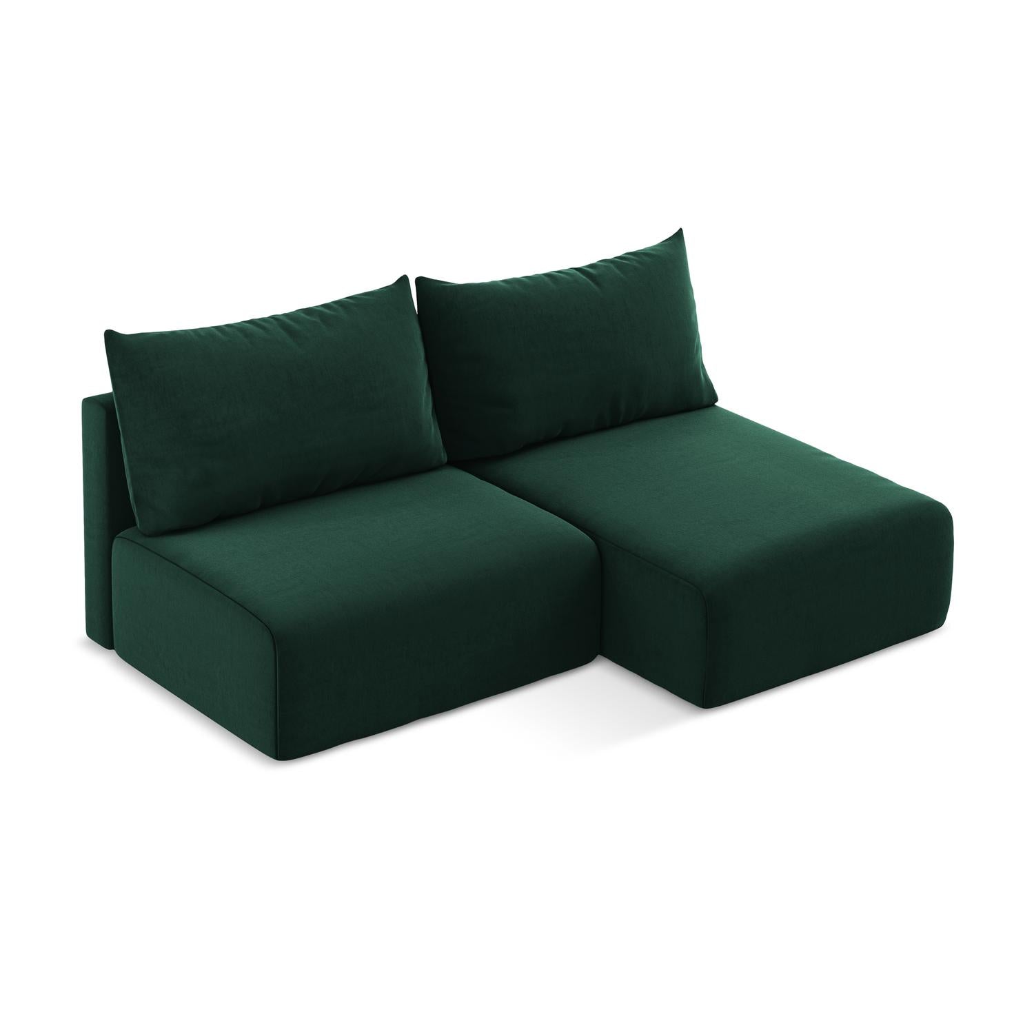 Bluvel - Fabb - Butelkowa zieleń / Prawy